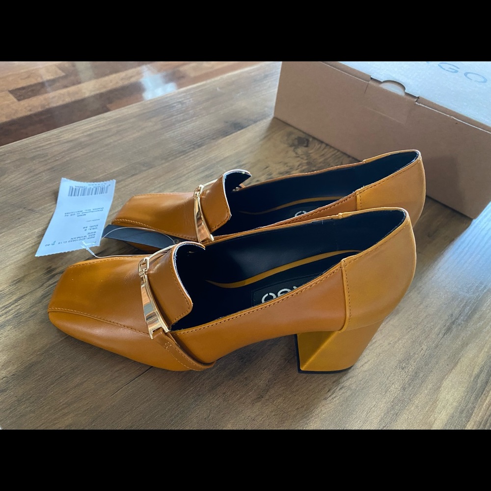 Mango Chunky Heels